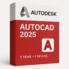 Autodesk AutoCAD 2025 – 1 Device / 1 An – CD KEY (EDU)