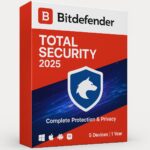 Bitdefender Total Security 2025 – 1 An / 5 Dispozitive (PC/MAC/Android/IOS)