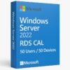 Windows Server 2022 RDS CAL – 50 Users/50 Devices